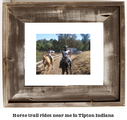 horse trail rides near me in Tipton, Indiana